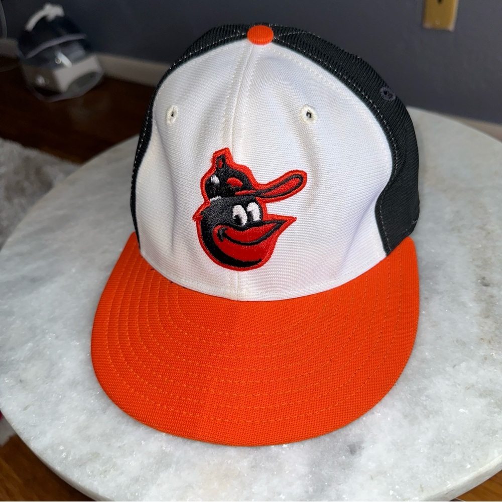 Vintage Baltimore Orioles hat size 7 1/4 made in the USA